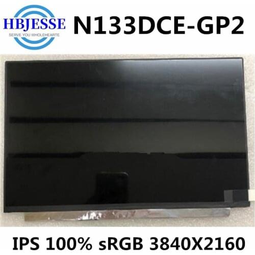 New original 13.3-inch LCD screen 4K display notebook LCD screen N133DCE-GP2 LCD screen 3840X2160 EDP ultra-narrow border screen