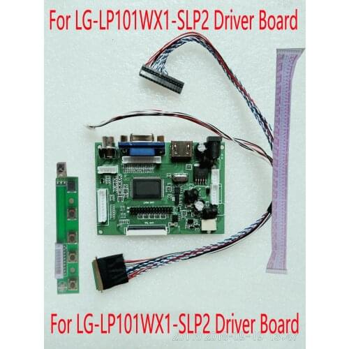 LCD Driver board For LG-LP101WX1-SLP2 1280*800 Dedicated Display Driver Board Support reversing priority