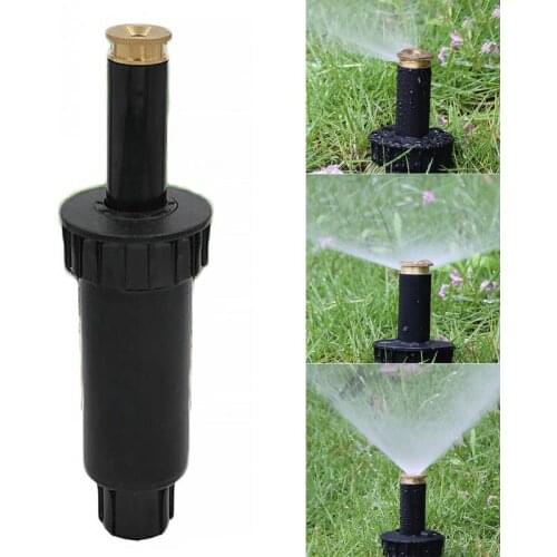 90/180/360 Degrees Watering Tool Adjustable Pop Up Spray Sprinklers Automatic Retractable Watering Lawn Garden Irrigation Nozzle