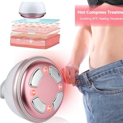 RF Cavitation Ultrasonic Slimming Massager 3D Body Shaping LED Fat Burner Skin Care Fat Burner Anti Cellulite Firming Device