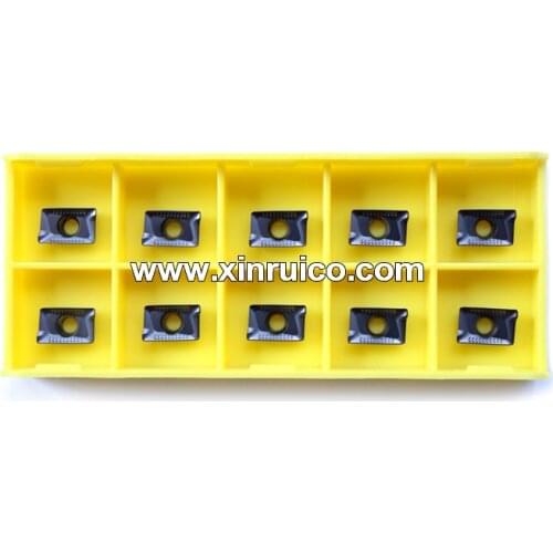 Cemented carbide milling machine inserts CNC carbide lathe cutter 20pcs APKT1035 PDSR for processing steel
