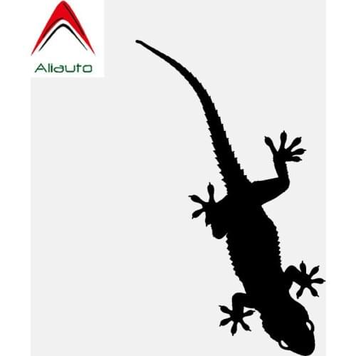 Aliauto Funny Car Modelling Sticker Fashion Jungle Lizards Stickers Reptile Vinyl Decor Personalized Reflective Decal,16cm*10cm