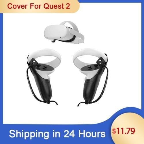 VR Accessories Protective Cover For Oculus Quest 2 VR Touch Controller With Spring Buckle Strip Elastic Band For Oculus Quest 2