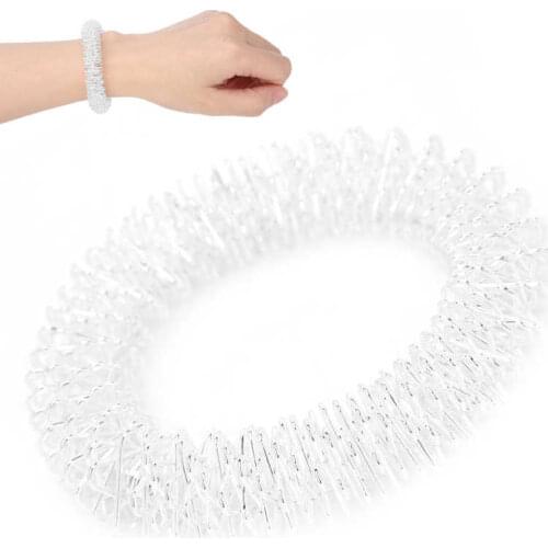 1PCS Wrist Hand Acupuncture Bracelet Metal Massage Ring Health Care Tool Wrists Relaxation Massager Supplies Unisex