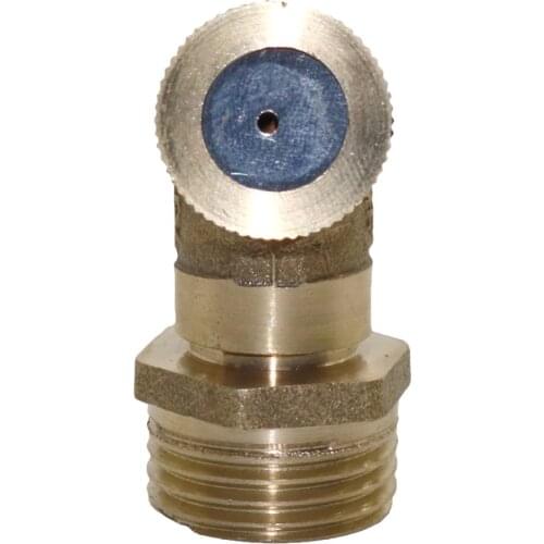 2 Pcs cooper Agricultural nozzle 1/2 inch male thread mist water sprayer air atomizing nozzle water fog system