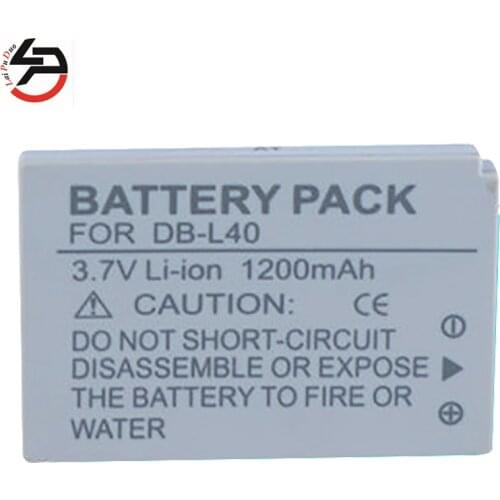LPD 1200mAh Brand New Replacement Battery For Sanyo DB-L40 DBL40 HD700 VPC-HD1AEX VPC-HD1A GX8