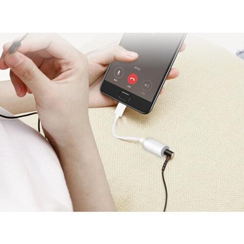 Type C 3.5mm Aux Adapter Usb C To 3.5MM Headphone Jack Adapter Audio Cable ForHuawei P30 Pro Xiaomi 10 11 C To 3.5mm Otg Cable