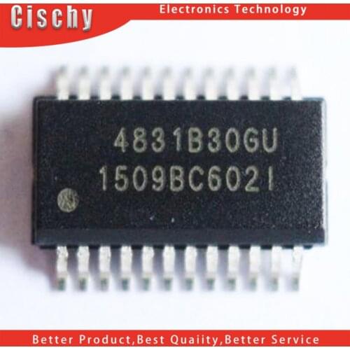 1pcs/lot SI4831-B30-GUR SI4831-B30 4831B30GU SI4831 SI4831-B31-GUR 4831B31GU SSOP-24 In Stock
