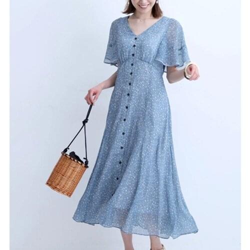 KADUWAKI Summer Dresses With Sleeves