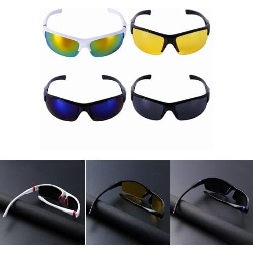 Mens Cycling Glasses Fashion Sports Sunglasses Mens Driving Shades Male Sun Glasses for Baseball Driving Fishing Golf Running