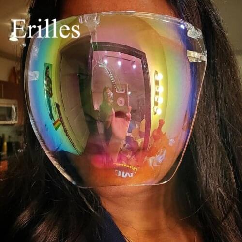 Mens Womens Protective Faceshield Glasses Goggles Safety Full Face Covered Anti-Spray Mask Protective Goggle Glass Sunglasses