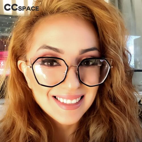 Cat Eye Personality Glasses Frames Men Women Optical Fashion Computer Glasses 47955