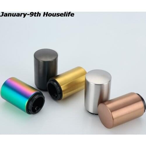 Magnetic Automatic Beer Opener Stainless Steel Bottle Opener Portable Magnet Wine Openers Bar Tools Magnetische Bier Flesopener