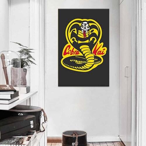 Cobra Kai Poster Karate Do Hot Tv Shows Canvas Painting Cool Wall Art Decor