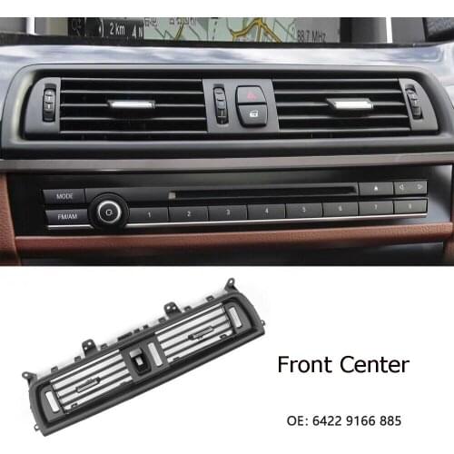 LH/RH/ Rear Center Console Air Vent Cover for BMW 5 Series 520D Vent Fresh Air Outlet Vents Grille for BMW 530d F10 F18 525d