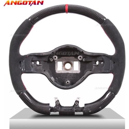 Carbon Fiber For Benz AMG GT C G S A CLA GLE E GLB GLC Series Race Digital Display Itlay Alcantara leather Steering Wheel