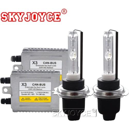 SKYJOYCE 35W Cnlight H7 H7C H7CR Canbus Xenon HID Kit 4300K 5000K 6000K HID Lights Error Free DLT X3 HID Conversion Ballast Kit