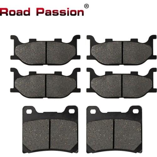 Road Passion Motorcycle Front Rear Brake Pads for YAMAHA XVS1100 XVS 1100 V-Star Dragstar Classic Silverado 1100 XV1100 Virago