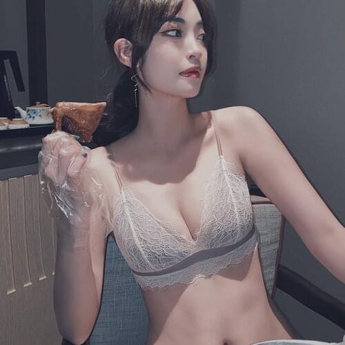 Womens Sexy Lingerie Seamless Bras For Women Underwear Sexy Lace Brassiere Girl Push Up Bralette Briefs Female Intimates