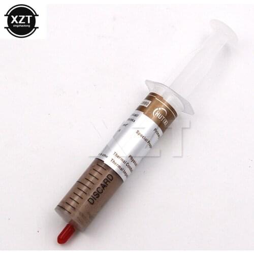 1pcs 30g Gold Thermal Grease Syringe Silicone Compound Paste CPU GPU Cooling Computer Components Cooler hot sale newest