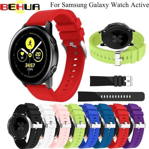 20mm strap watch band for Samsung Galaxy watch Active band Replacement band for Samsung Galaxy Watch 42mm strap for Gear S2 Belt