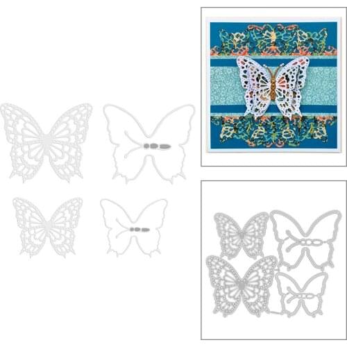 2020 New Insect Lace Butterfly Metal Cutting Dies and Animal Die Cut Scrapbooking For Crafts Greeting Card Making No Stamps Sets