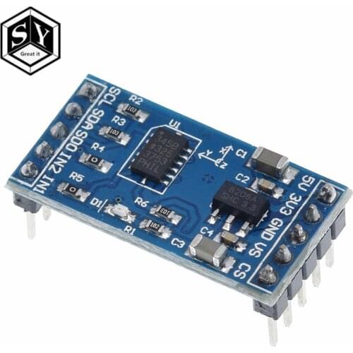 1PCS Great IT ADXL345 3-axis Digital Gravity Sensor Acceleration Module Tilt Sensor For Arduino