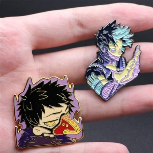 Anime My Hero Academia Brooch Cartoon Cosplay Badge Midoriya Izuku Deku Pin Fancy Gift