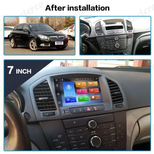 For OPEL Insignia 08-13 Android 10.0 4+128G Screen Car Multimedia DVD Player GPS Navigation Auto Audio Radio Stereo Head Unit
