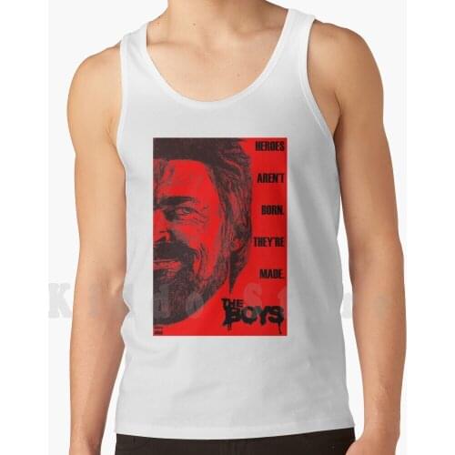 Billy Butcher Poster Tank Tops Vest Sleeveless Billy Butcher Homelander The Boys Boys Butcher Superhero The Seven