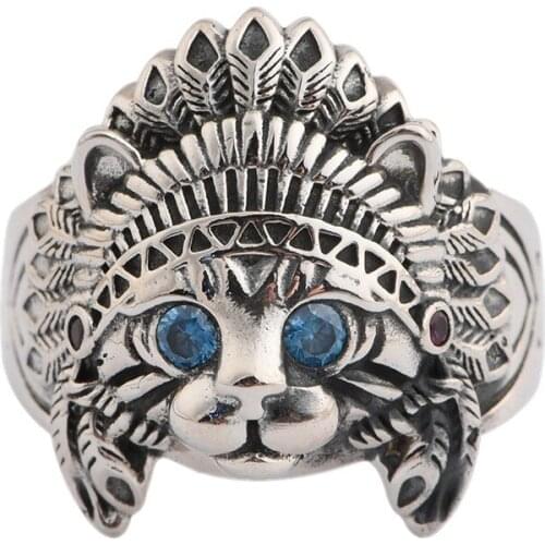 BOCAI New S925 Silver Jewelry 2021 Fashion Unique Personality Man and Woman Rings Thai Design