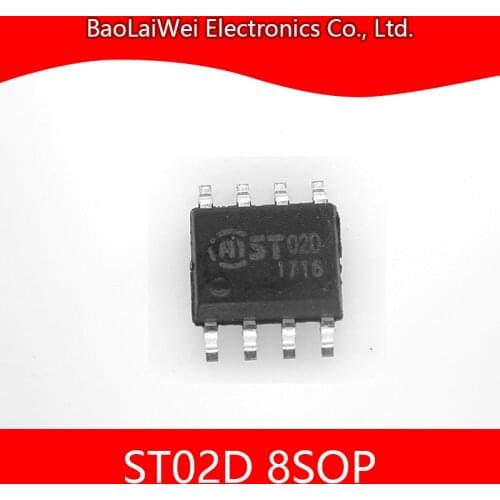 500pcs ST02D 8SOP chip Electronic Components Integrated Circuits 2channel capacitive touch sensor with self calibration function