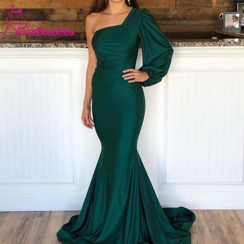 Женские вечерние платья на одно плечо EVERBEAUTIES China At AliExpress