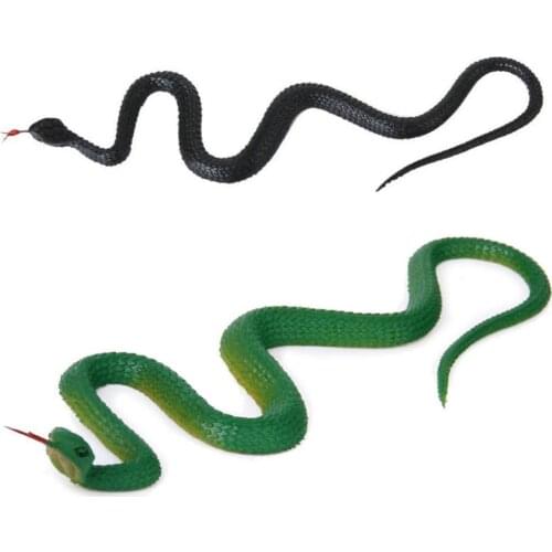 Halloween Prank Prop For Decor High Simulation Snake Toy Gift Kids Gag Prank Jokes Toys Animals Model Funny Scary Snake Toys