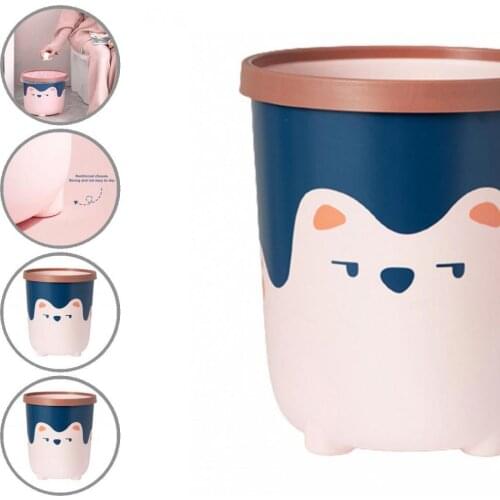 Toilet Paper Box Sturdy Bucket Waste Bin Lightweight Durable Useful Easy to Use Convenient Bucket Waste Bin