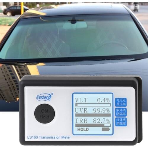 LS160 Portable Solar Film Transmission Meter Window Tint VLT UV IR Rejection
