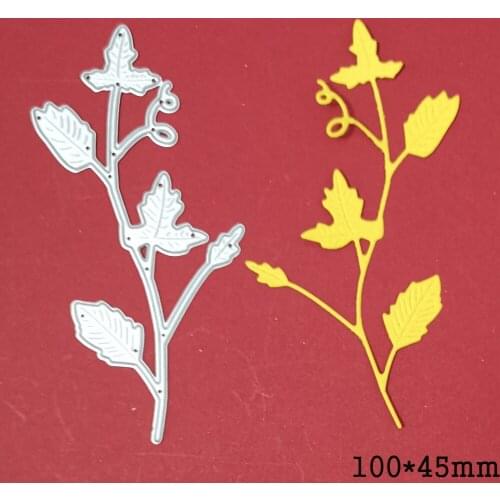 Metal Cutting Dies Vine Leaves Craft Die Mould Stencils for DIY Scrapbooking/photo album Decorative Embossing DIY Paper Cards