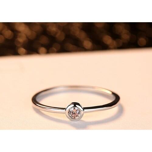 Cute Ladies Ring Fashion Charm Zircon Fashion Creative Closed Metal Ring Colorful Ornaments Set Party Wedding Jewelry Gift