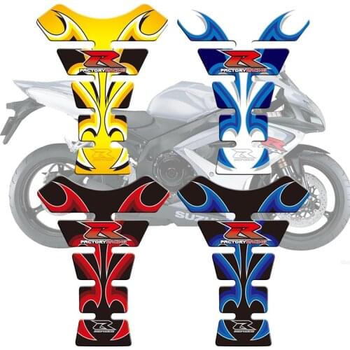 New 3D Motorcycle Tank Pad Protector Sticker Tank Decal For Suzuki GSXR 600 750 1000