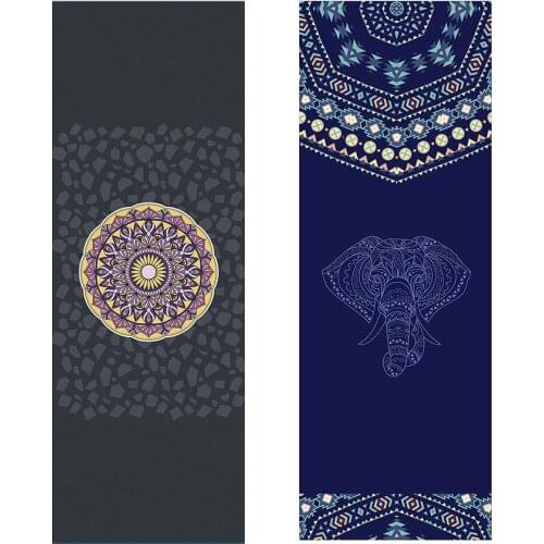 Portable Yoga Mat Anti-slip Yoga Towel EVA Gymnastic Sport Health Lose Weight Fitness Exercise Pad Sport Yoga Blanket