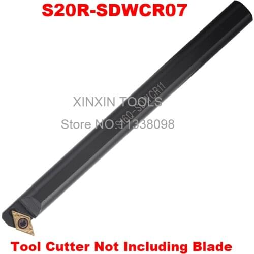 S20R-SDWCR07 turning tool holder 20mm internal Turning tools Screw Locked CNC Lathe Tool Holder For DCMT070204 Inserts,SDWCR/L