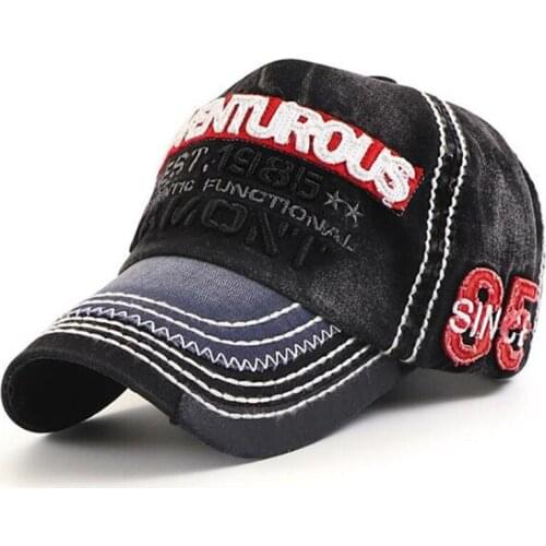 Washed sports cap casual cotton baseball caps for men women chapeau snapback cap mens hip hop hat womens embroidery brand hats