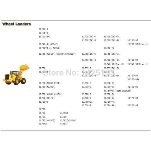 Construction Equipment - Backhoe\ Skid Steer Loaders\Wheel Loaders\Road Roller Service Manuals for Hyundai