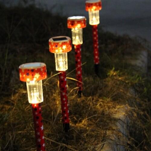 LED Solar Garden Light Outdoor Waterproof Lawn Light Pathway Landscape Lamp Led Solar Lamp for Home Yard Driveway Lawn