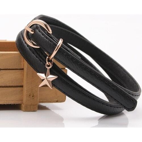 Hot Fashion Simple Style Women Lady Girls Cortical Candy Colorful Waist Skinny Belts thin belt 10 colors PY59