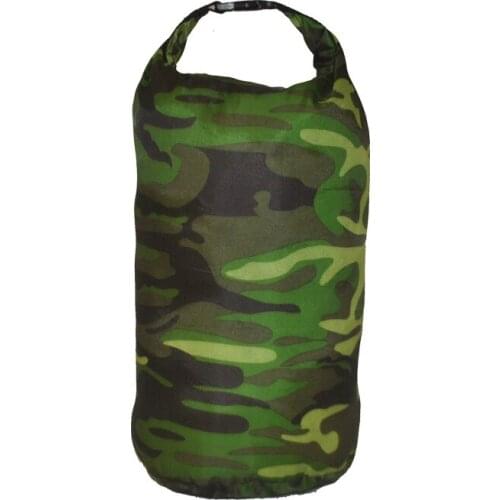 Outdoor waterproof bag riding camping camouflage waterproof bucket bag riding storage bag swimming beach rafting bag