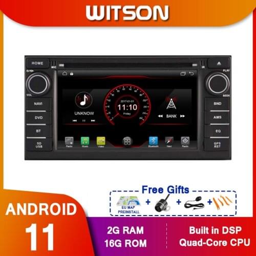 WITSON Android 10.0 Car monitor for NISSAN JUKE/ALMERA 2014 universal Multimedia GPS navigation Mic usb