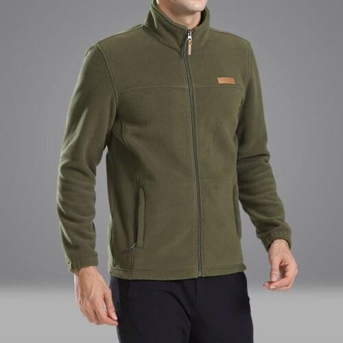 Winter Warm Military Jackets Men Thick Fleece veste Bomber Jackets Coats Mens Windbreaker Stand Collar Outerwear Tactical Parka