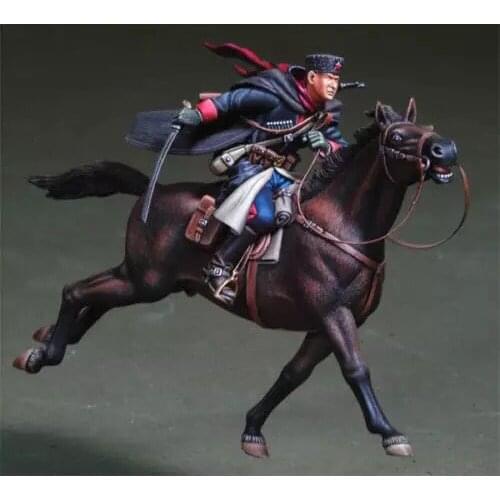 1/35 Scale WW2 Soviet Cossack Cavalry World War II Miniatures Unpainted Resin Model Kit Figure Free Shipping