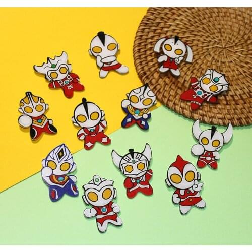 1pcs cartoon Q version Altman acrylic Brooch student bag Pendant Gift Badge